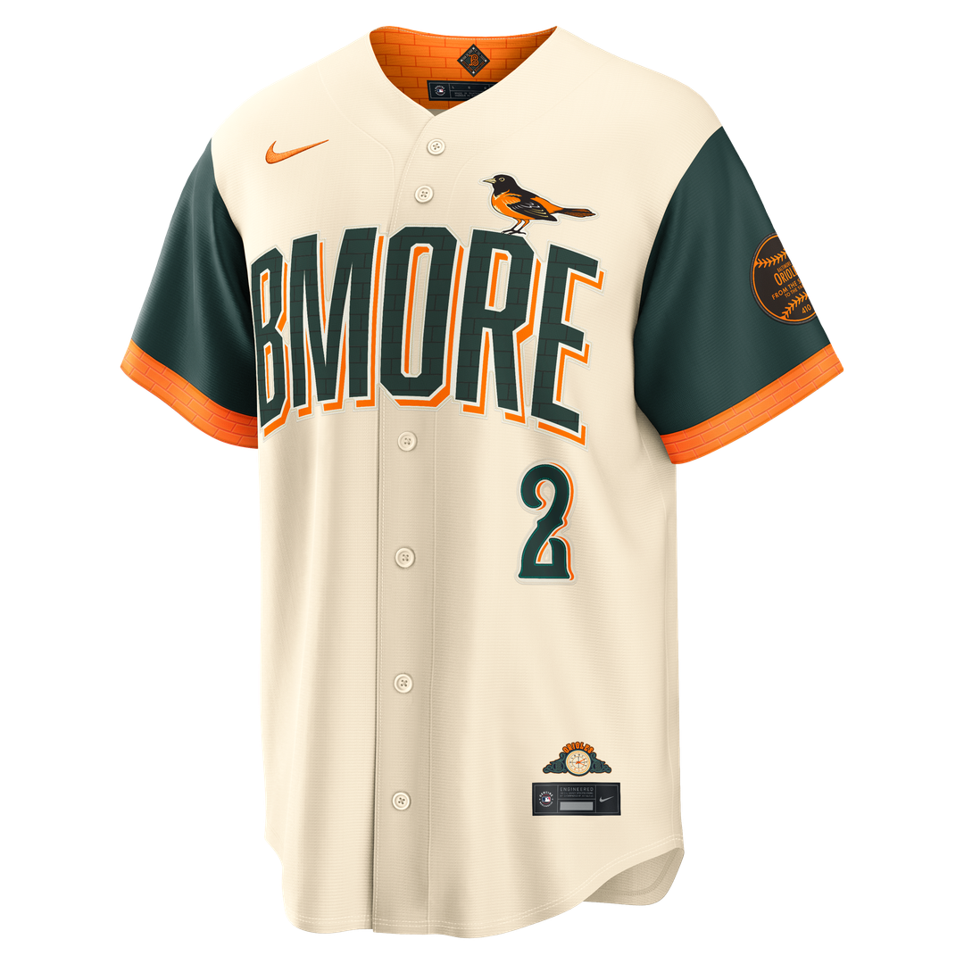 Baltimore Orioles Nike Jersey Cream