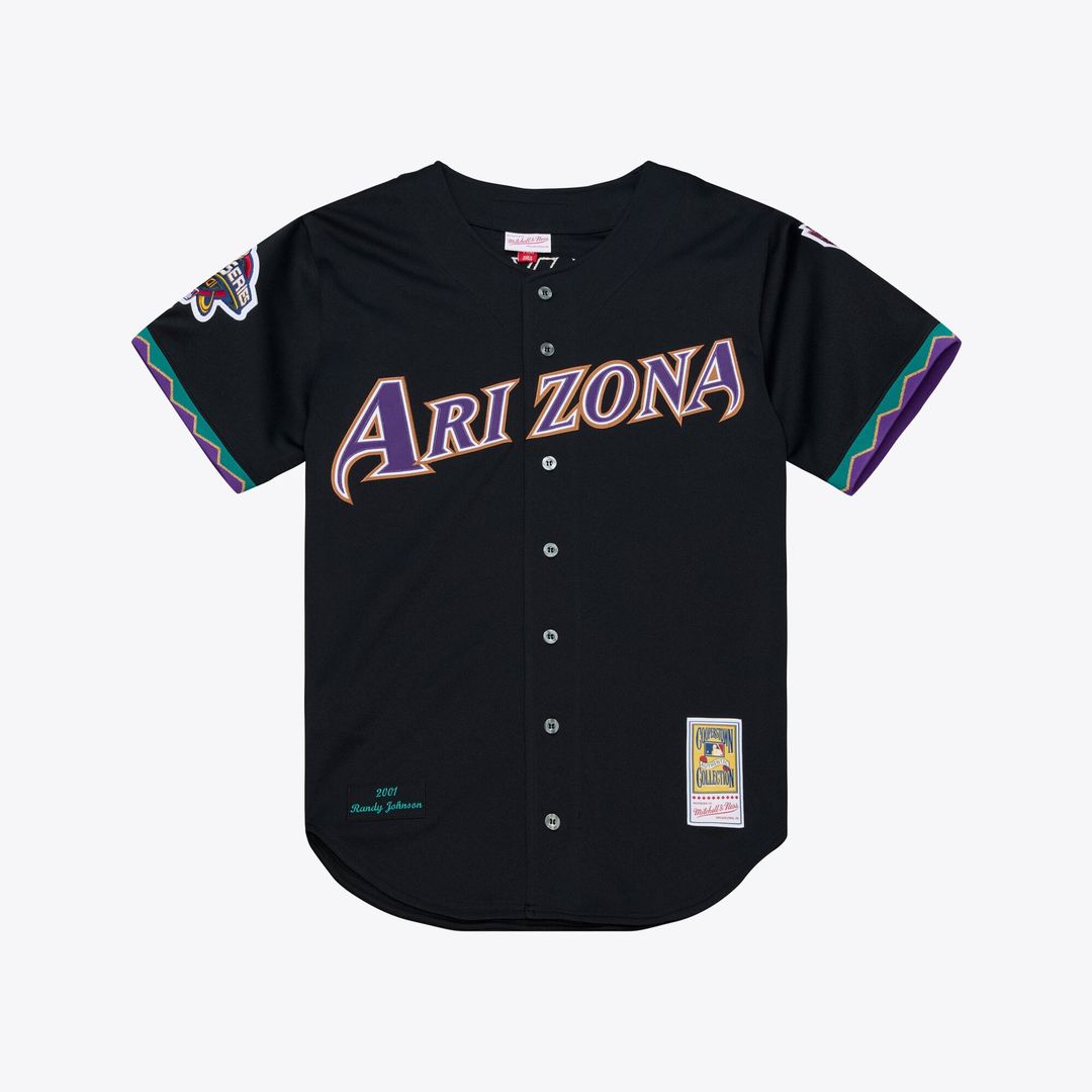 Arizona Diamondbacks Mitchell & Ness Authentic Jersey Black