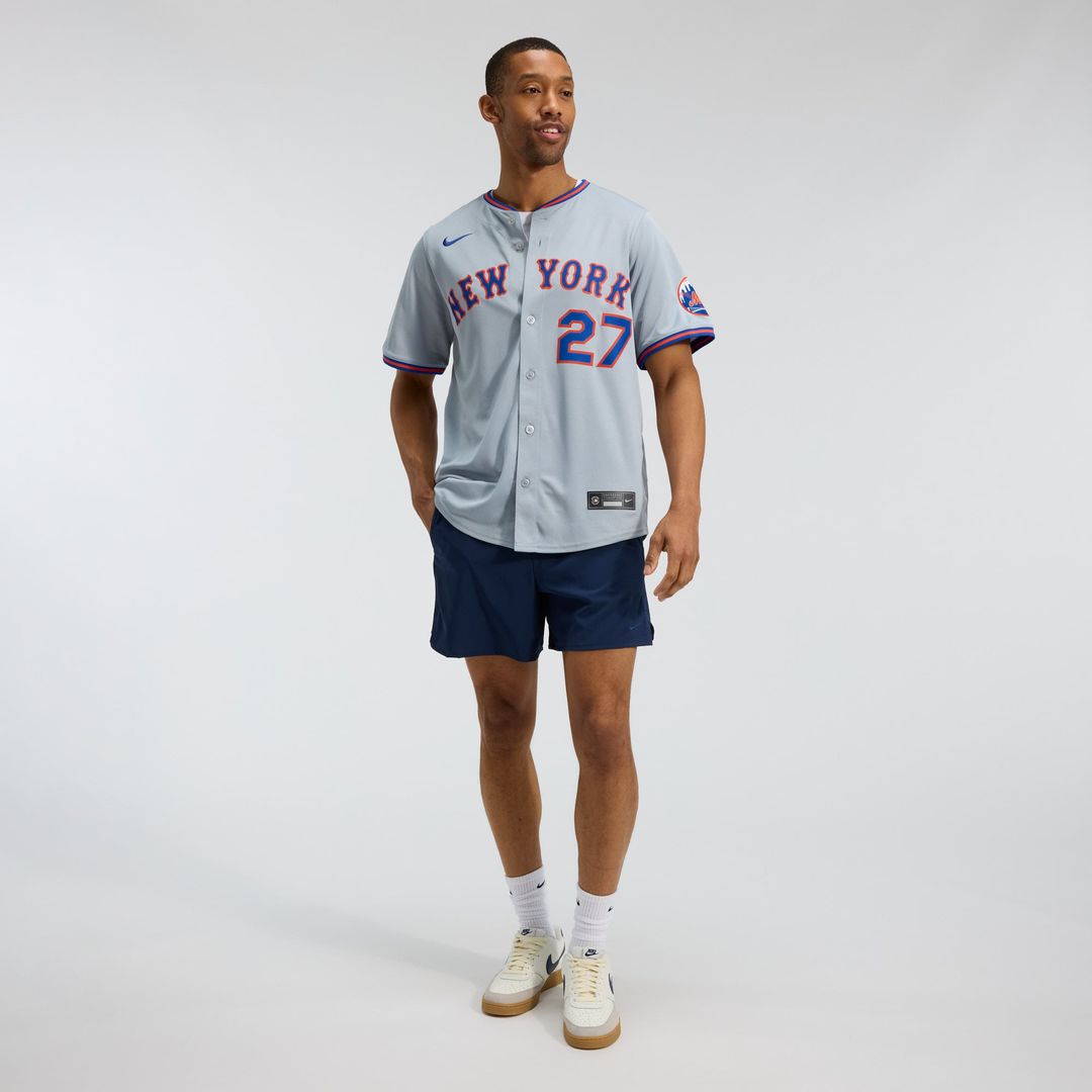 New York Mets Nike Jersey Gray