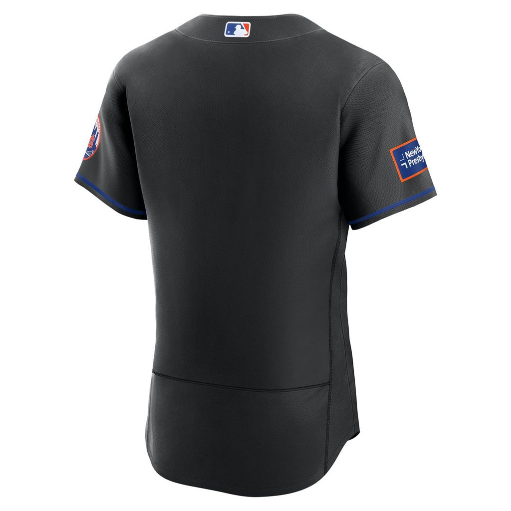 New York Mets Nike Authentic Jersey Black