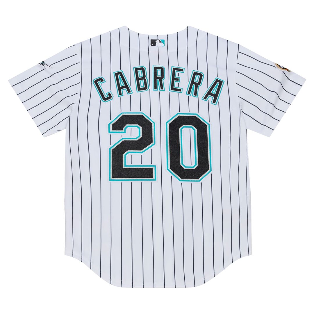 Florida Marlins Mitchell & Ness Authentic Jersey White