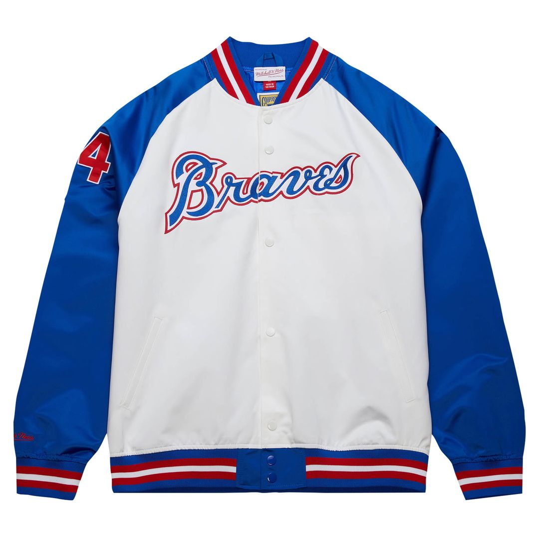 Atlanta Braves Mitchell & Ness Jersey White