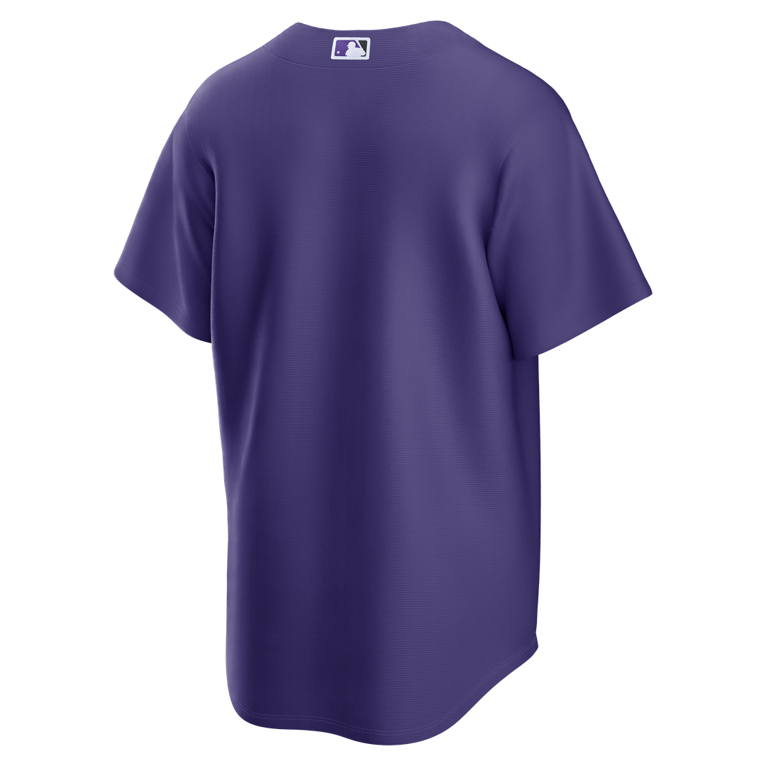 Colorado Rockies Nike Replica Jersey Purple