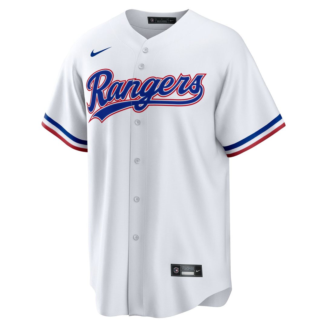 Texas Rangers Nike Replica Jersey White