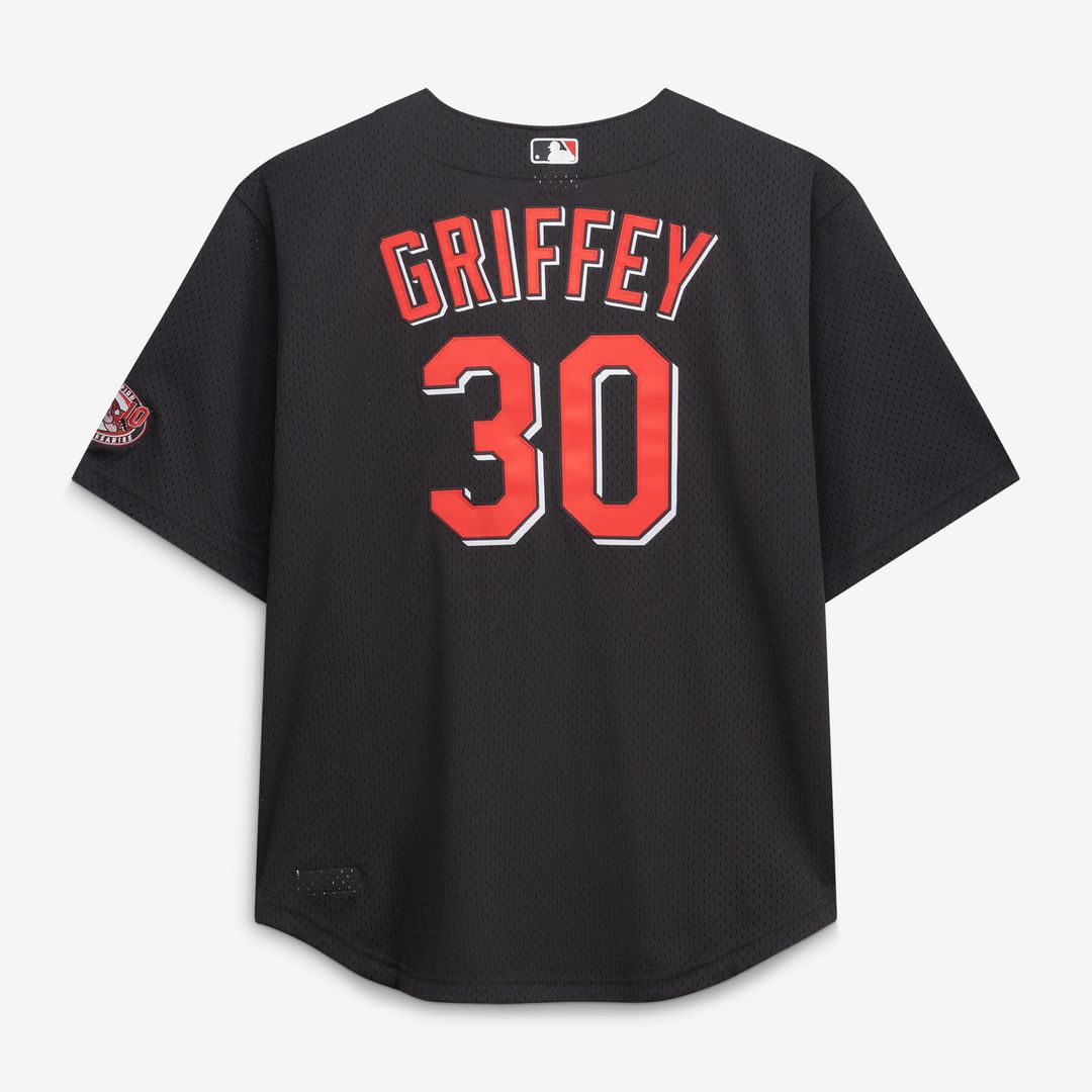 Cincinnati Reds Mitchell & Ness Authentic Jersey Black