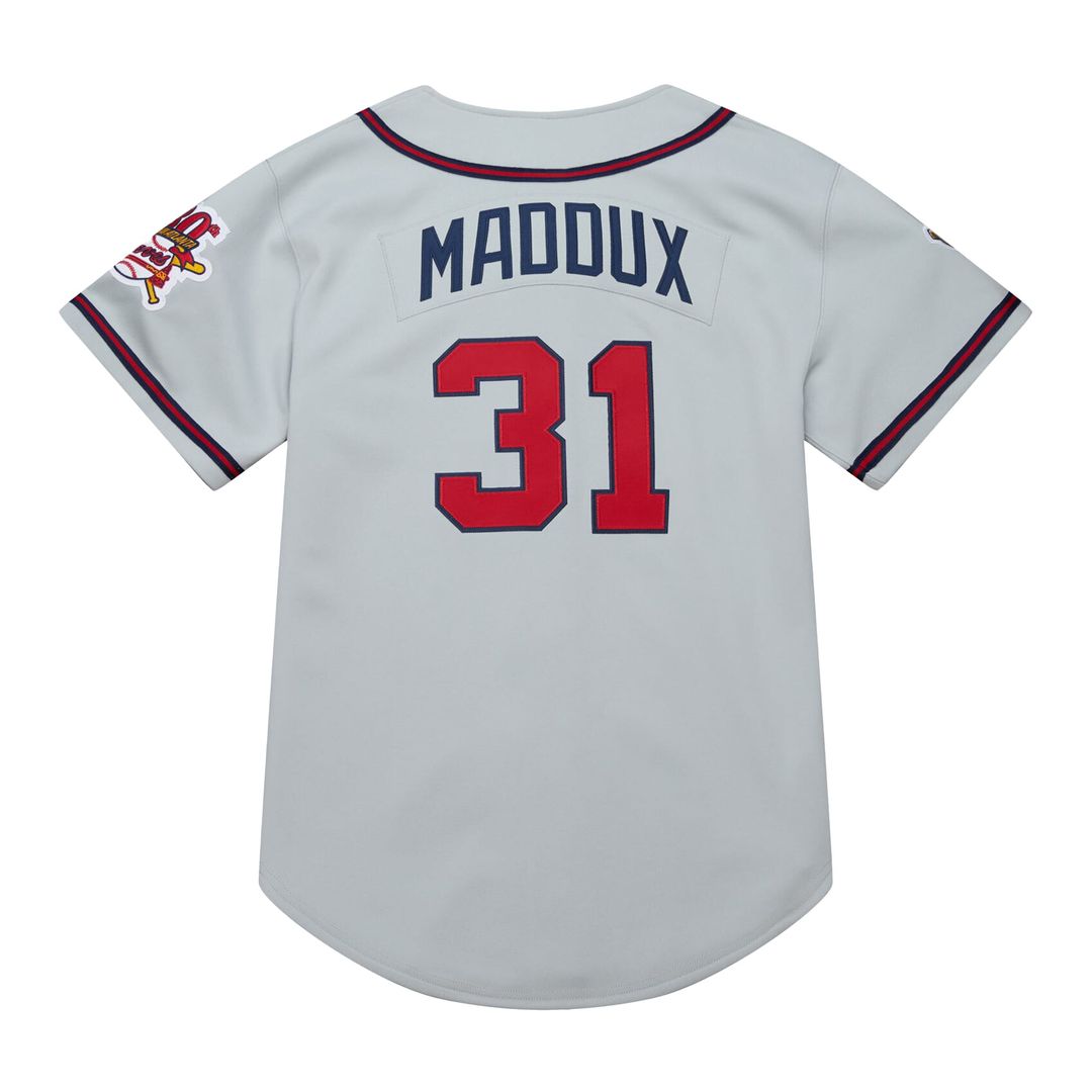 Atlanta Braves Mitchell & Ness Authentic Jersey Gray