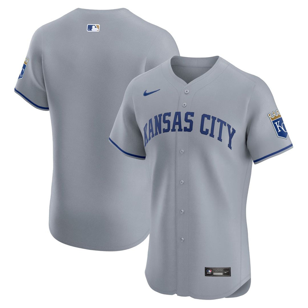 Kansas City Royals Nike Authentic Jersey Gray