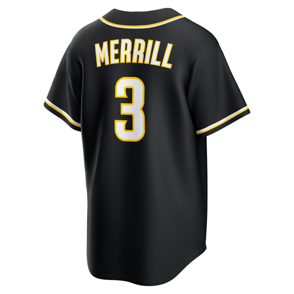 San Diego Padres Nike Replica Jersey Black