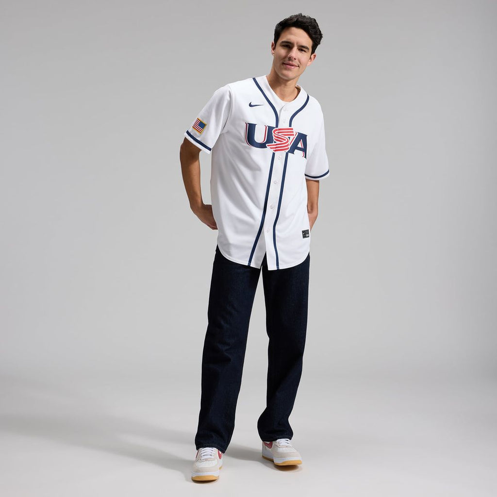 USA Baseball Nike Jersey White