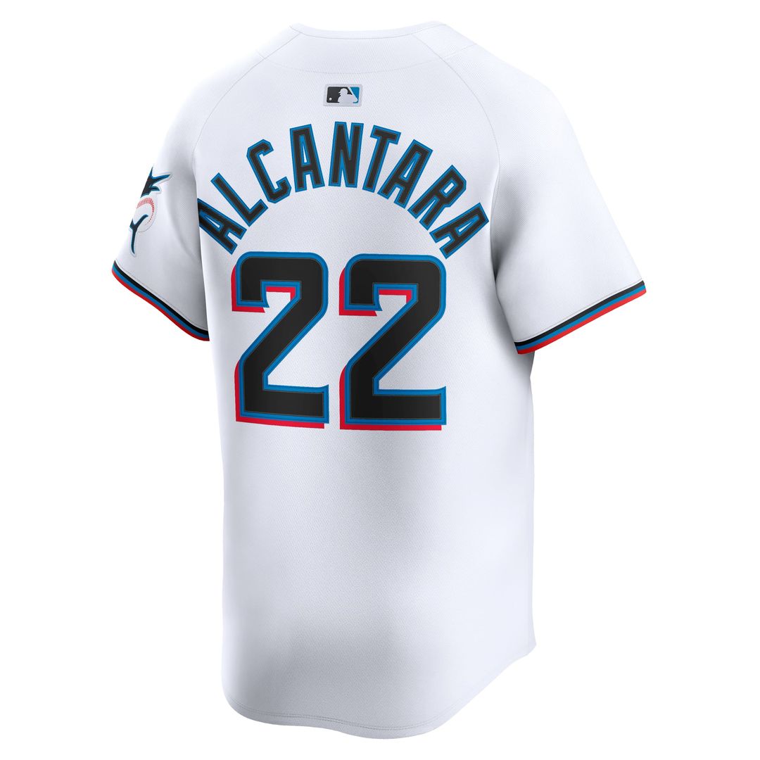 Miami Marlins Nike Authentic Jersey White