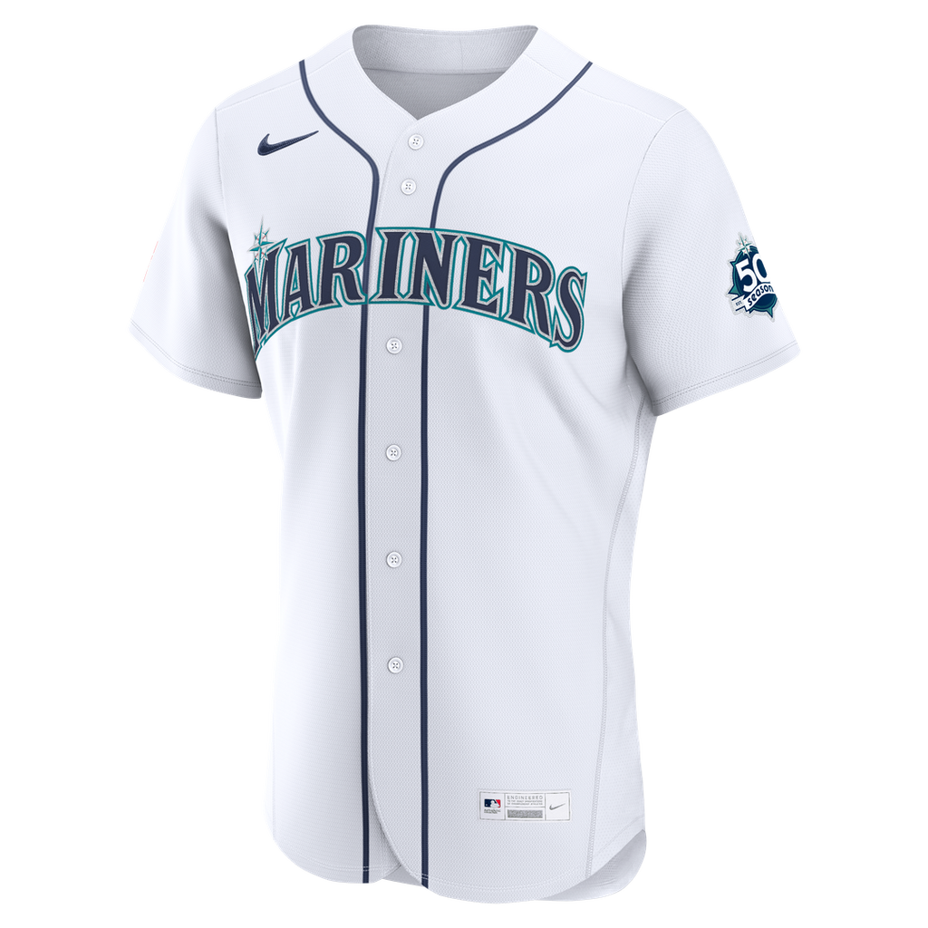 Seattle Mariners Nike Authentic Jersey White