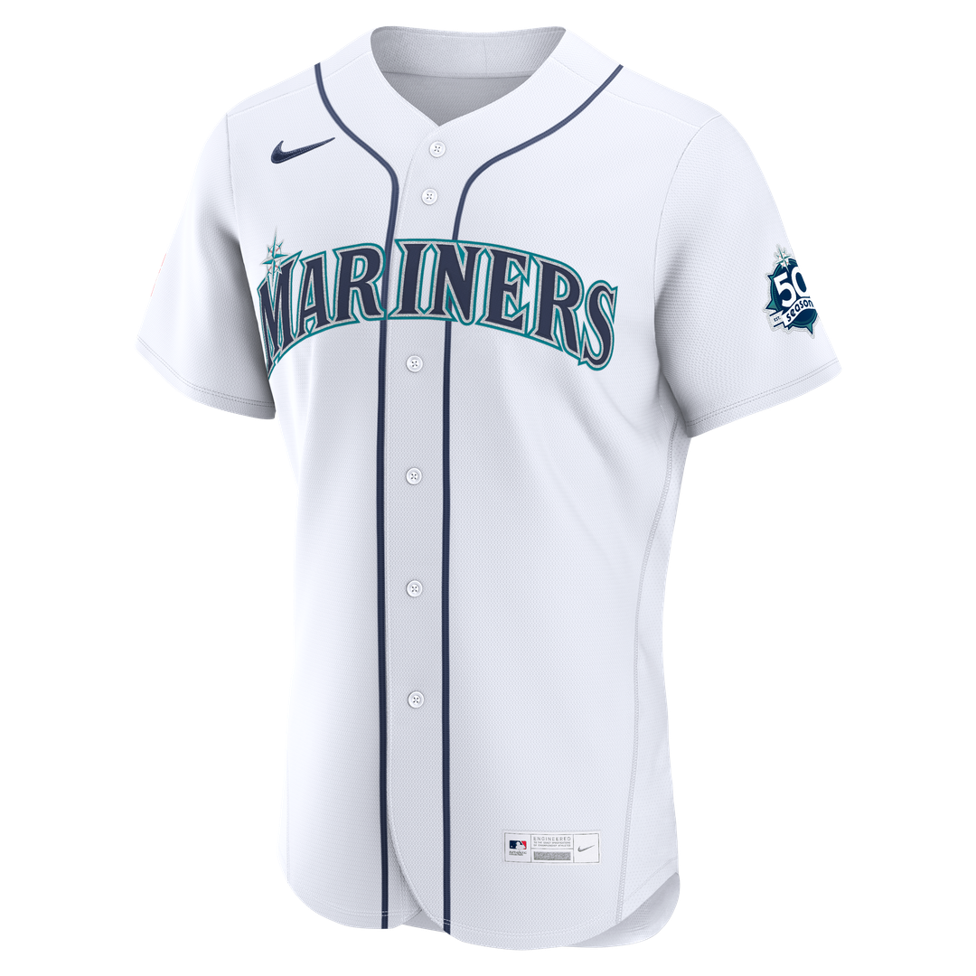 Seattle Mariners Nike Authentic Jersey White