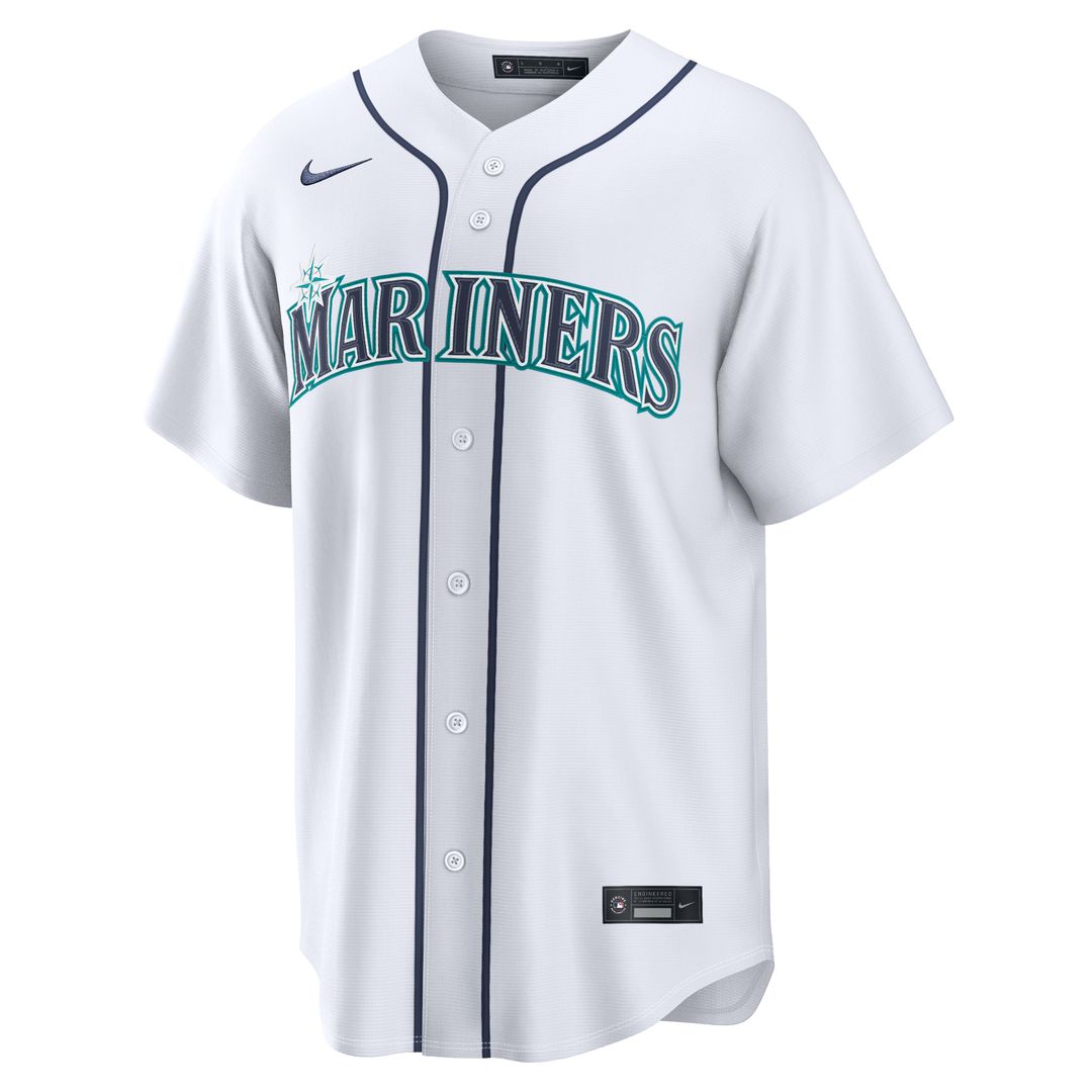 Seattle Mariners Nike Replica Jersey White