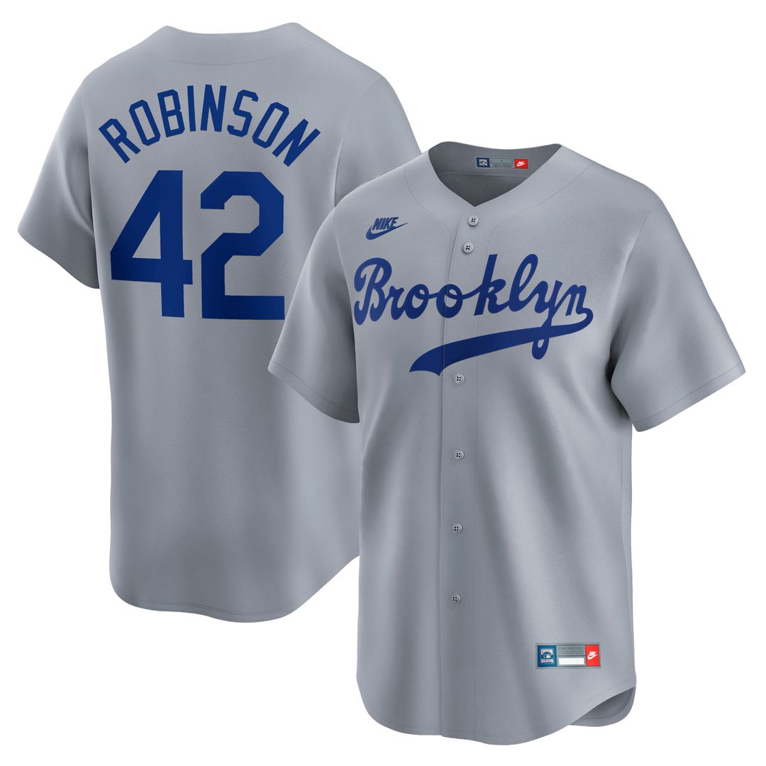 Brooklyn Dodgers Nike Jersey White