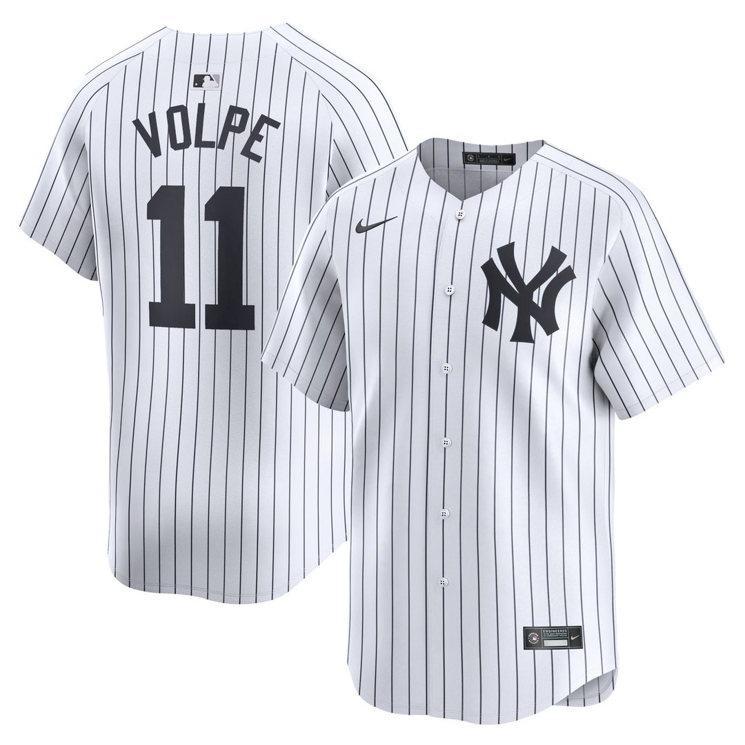 New York Yankees Nike White MLB baseball jersey