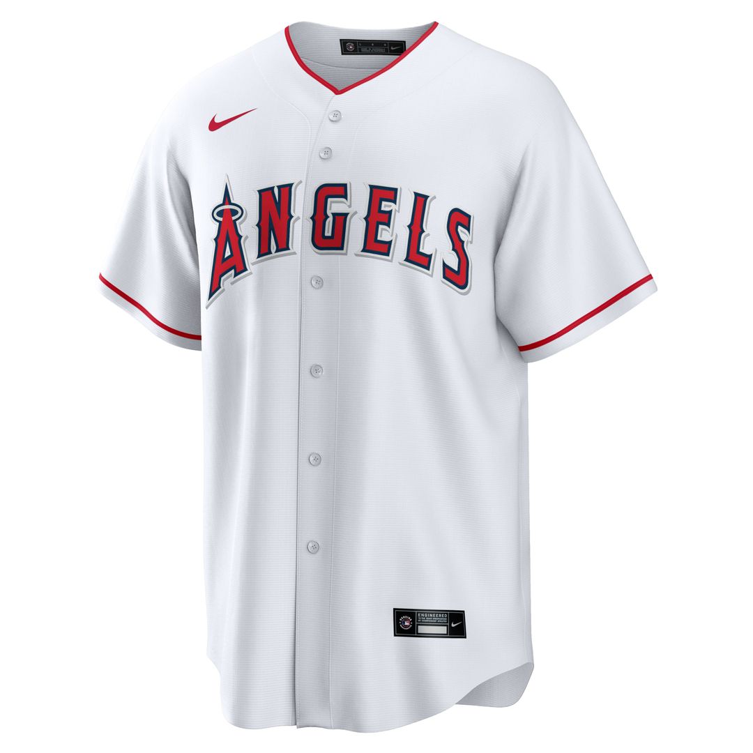 Los Angeles Angels Nike Replica Jersey White