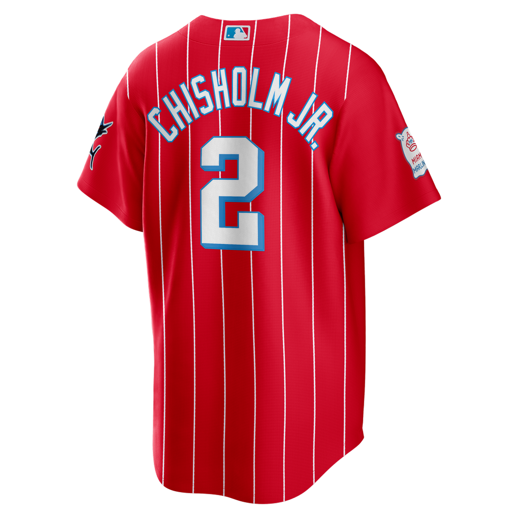 Miami Marlins Nike Replica Jersey Red