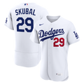 Los Angeles Dodgers Nike White Replica MLB baseball jersey