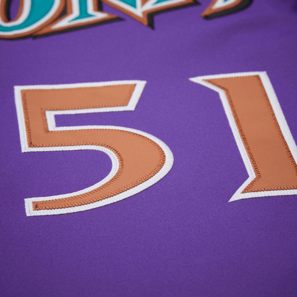 Arizona Diamondbacks Mitchell & Ness Authentic Jersey Purple
