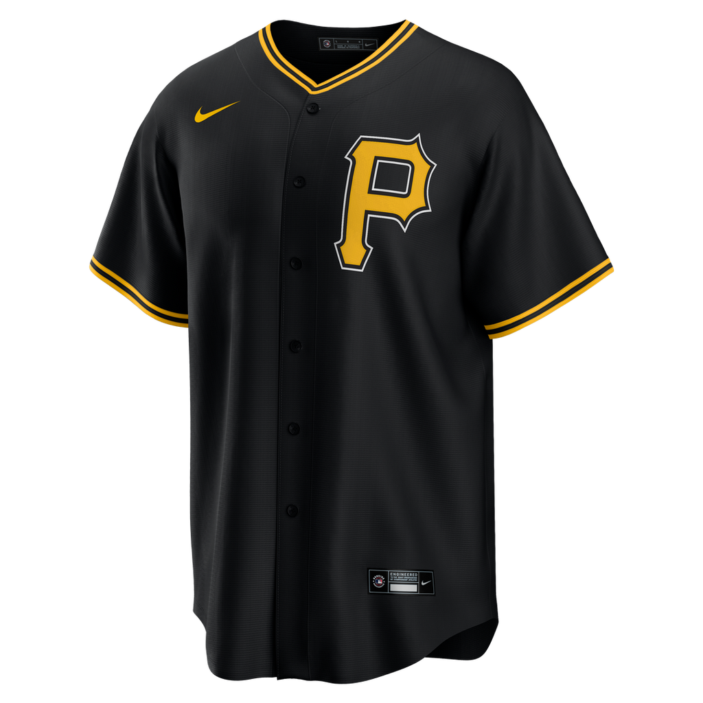 Pittsburgh Pirates Nike Replica Jersey Black