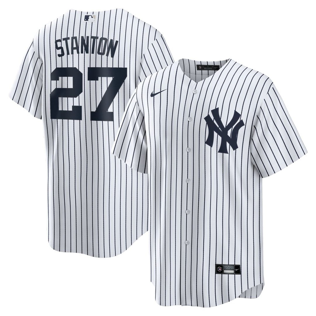New York Yankees Nike White Replica MLB baseball jersey