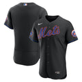 New York Mets Nike Authentic Jersey Black