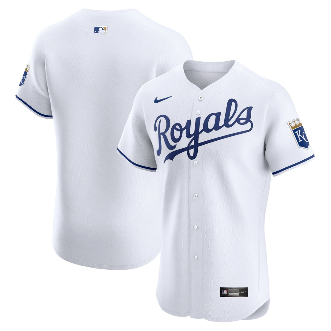 Kansas City Royals Nike Authentic Jersey White