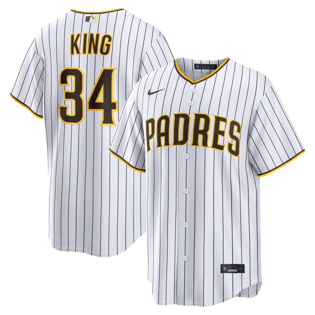 San Diego Padres Nike White Replica MLB baseball jersey