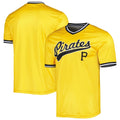 Pittsburgh Pirates Stitches Gold MLB baseball jersey