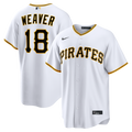 Pittsburgh Pirates Nike White Replica MLB baseball jersey