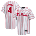 Philadelphia Phillies Nike White Replica MLB baseball jersey