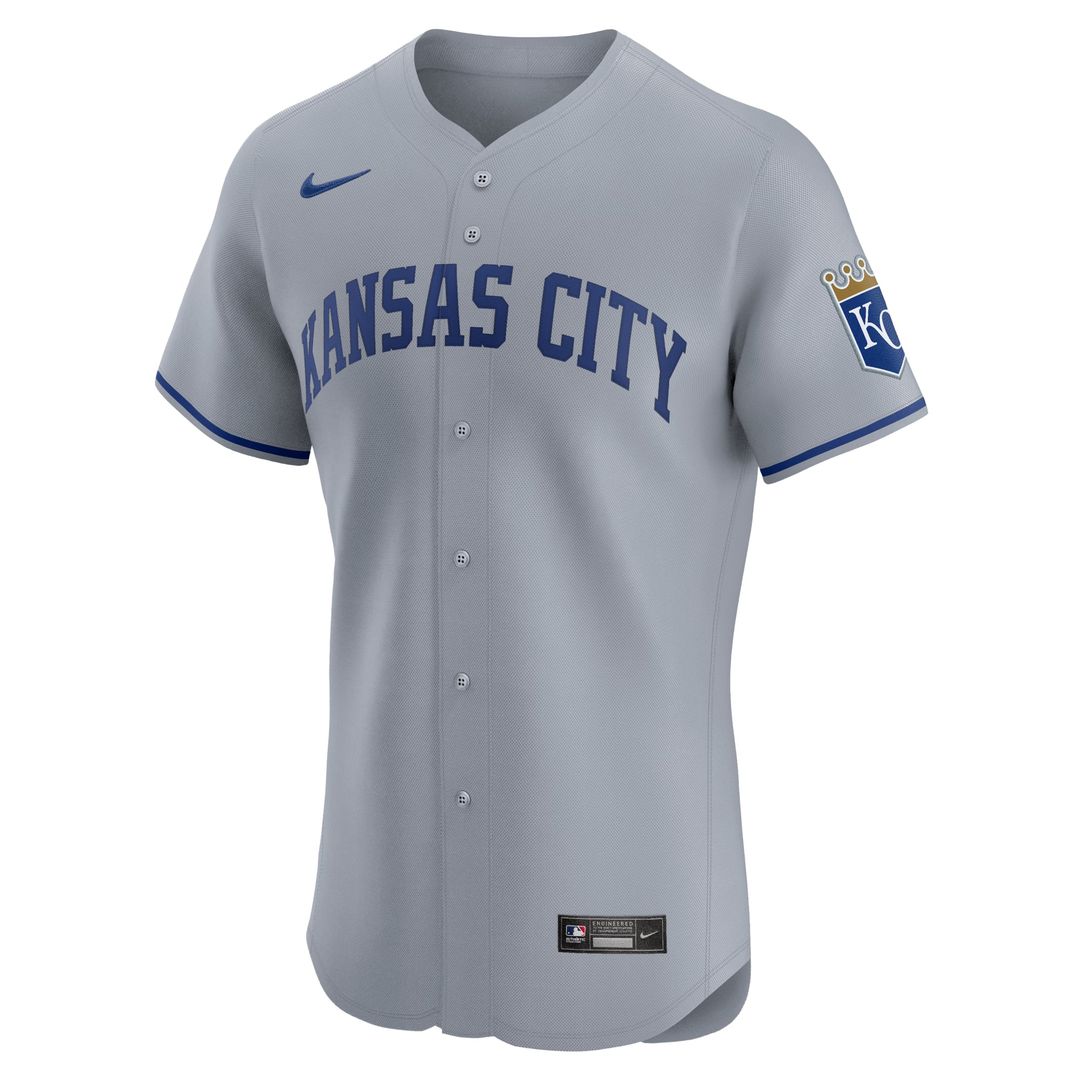 Kansas City Royals Nike Authentic Jersey Gray