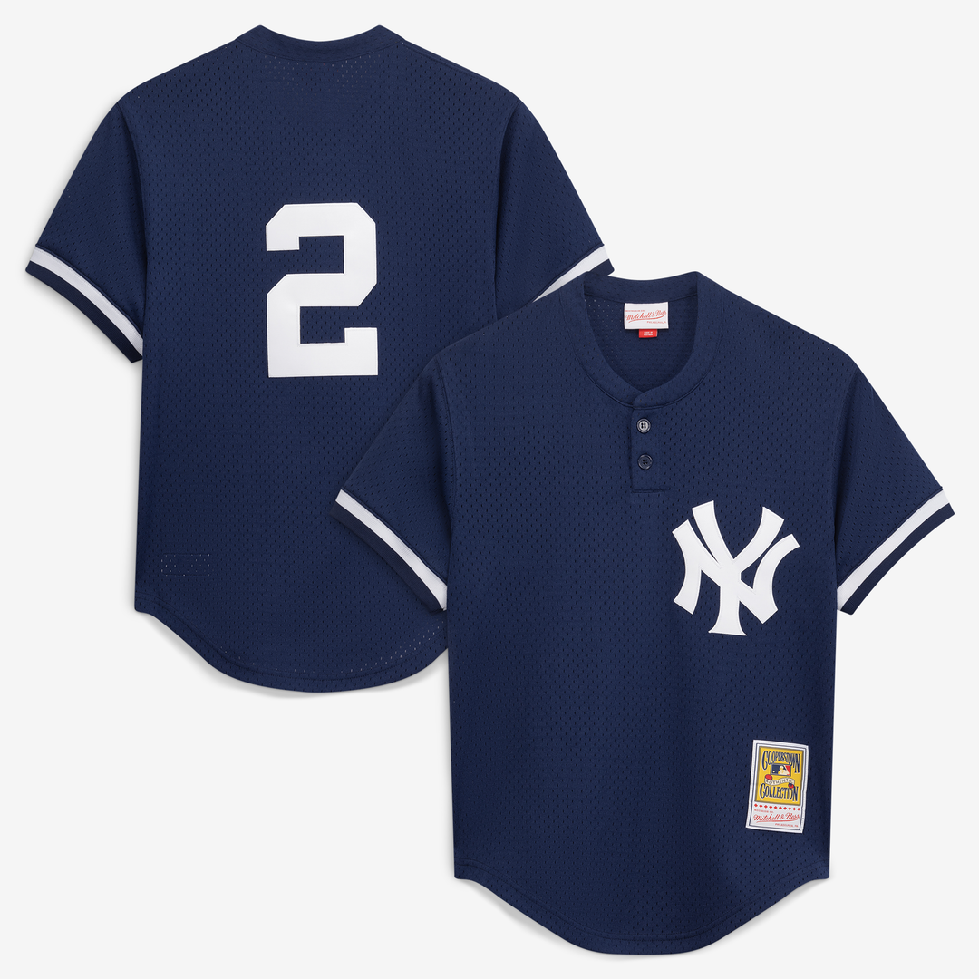 New York Yankees Mitchell & Ness Navy Authentic MLB baseball jersey