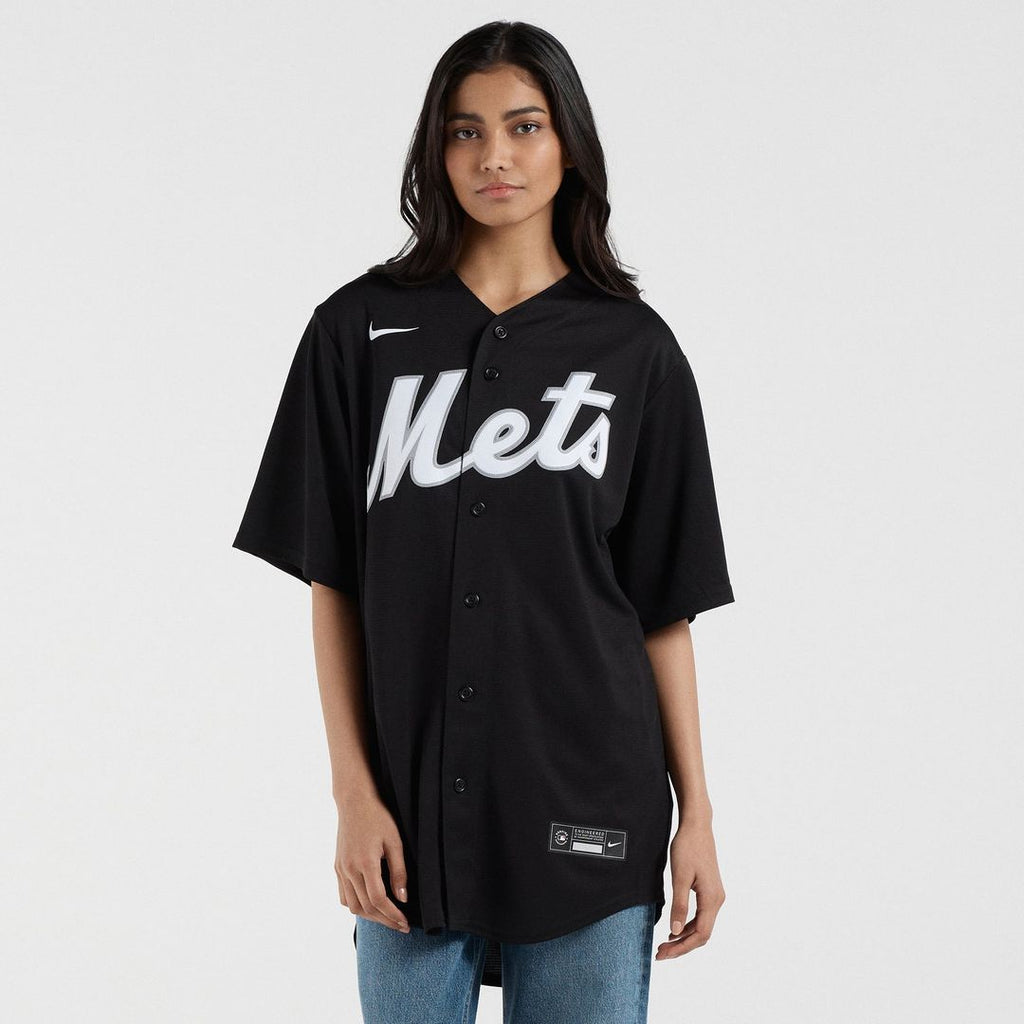 New York Mets Nike Replica Jersey Black