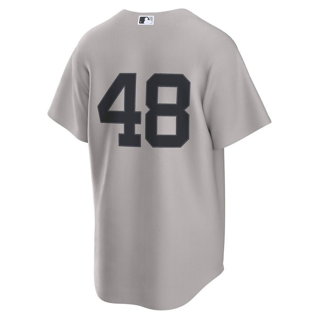 New York Yankees Nike Replica Jersey Gray