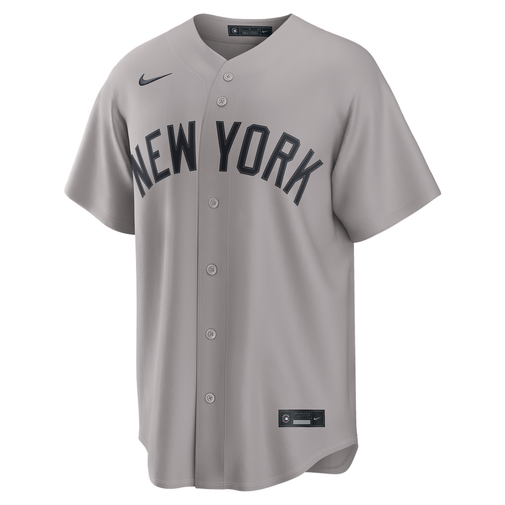New York Yankees Nike Replica Jersey Gray