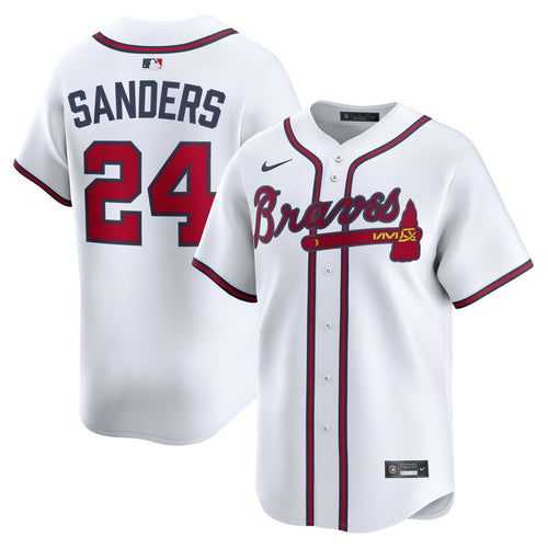 Atlanta Braves Nike White Authentic MLB baseball jersey