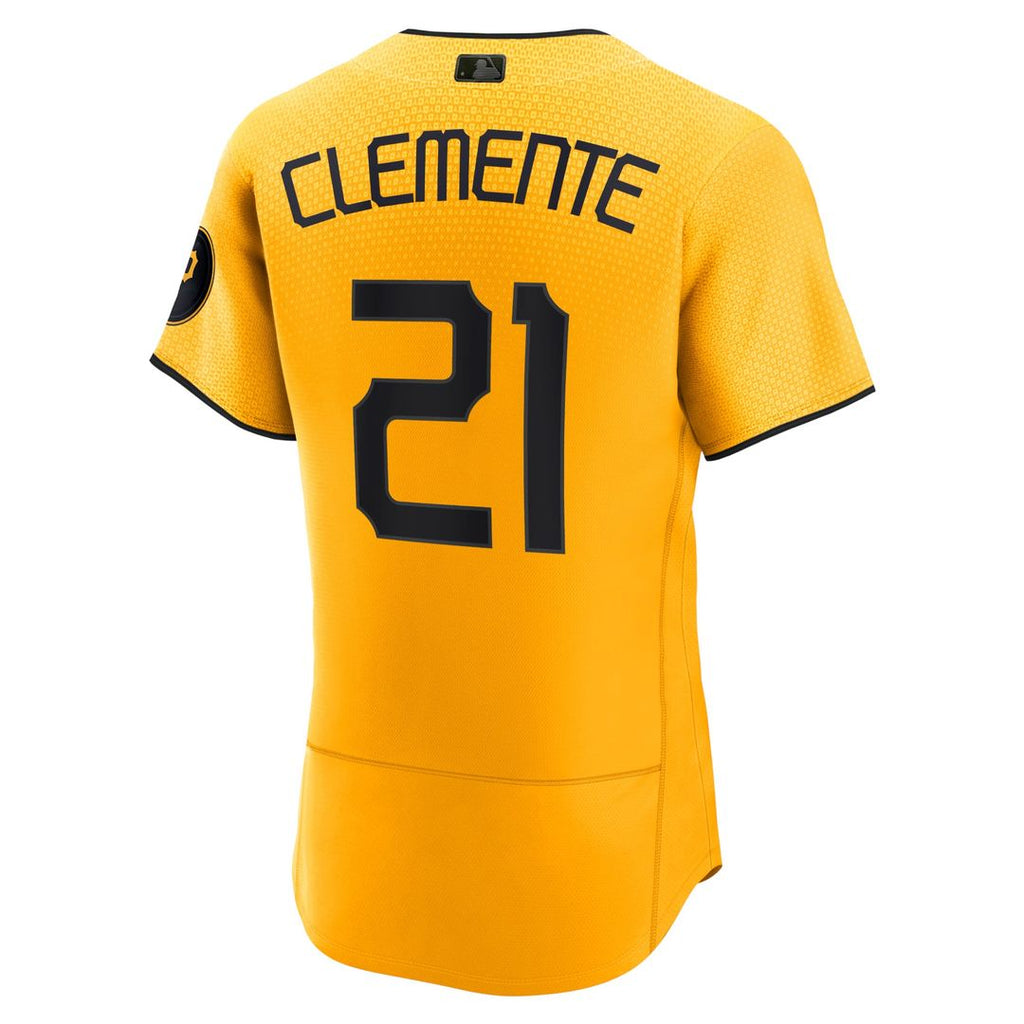 Pittsburgh Pirates Nike Authentic Jersey Gold