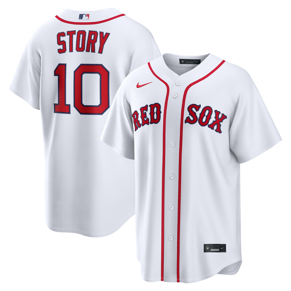 Boston Red Sox Nike White Replica MLB baseball jersey