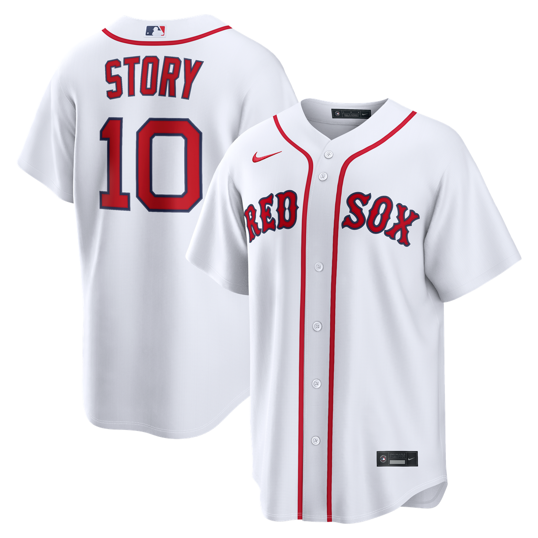 Boston Red Sox Nike White Replica MLB baseball jersey