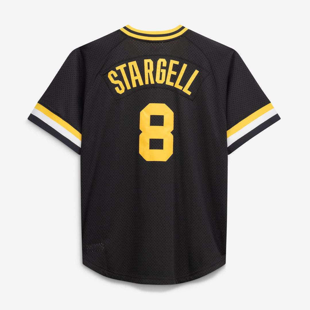 Pittsburgh Pirates Mitchell & Ness Authentic Jersey Black