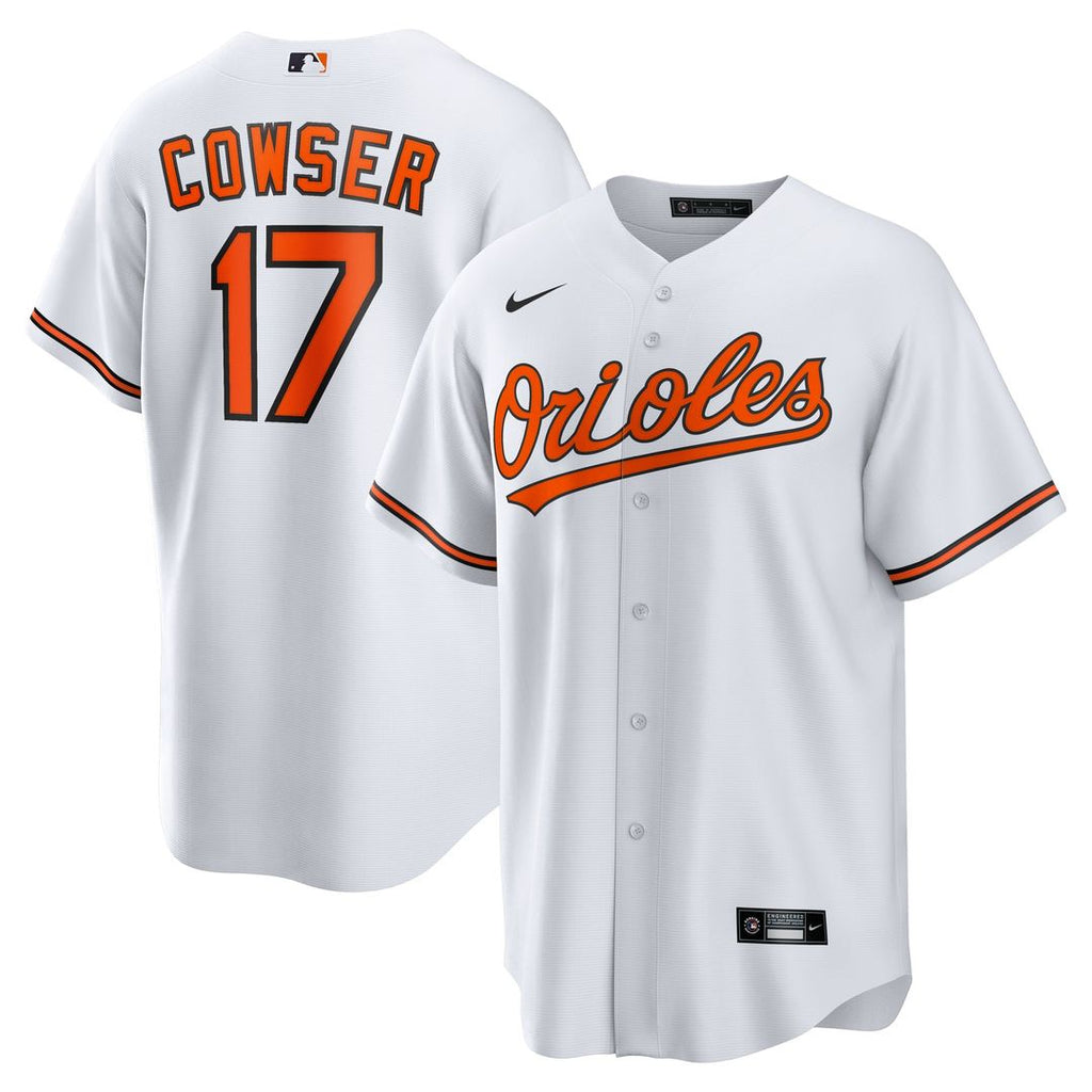 Baltimore Orioles Nike White Replica MLB baseball jersey