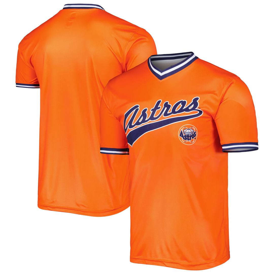 Houston Astros Stitches Orange MLB baseball jersey