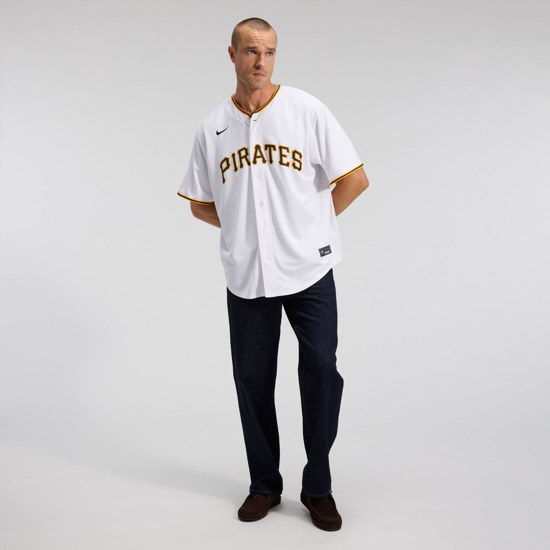 Pittsburgh Pirates Nike Replica Jersey White