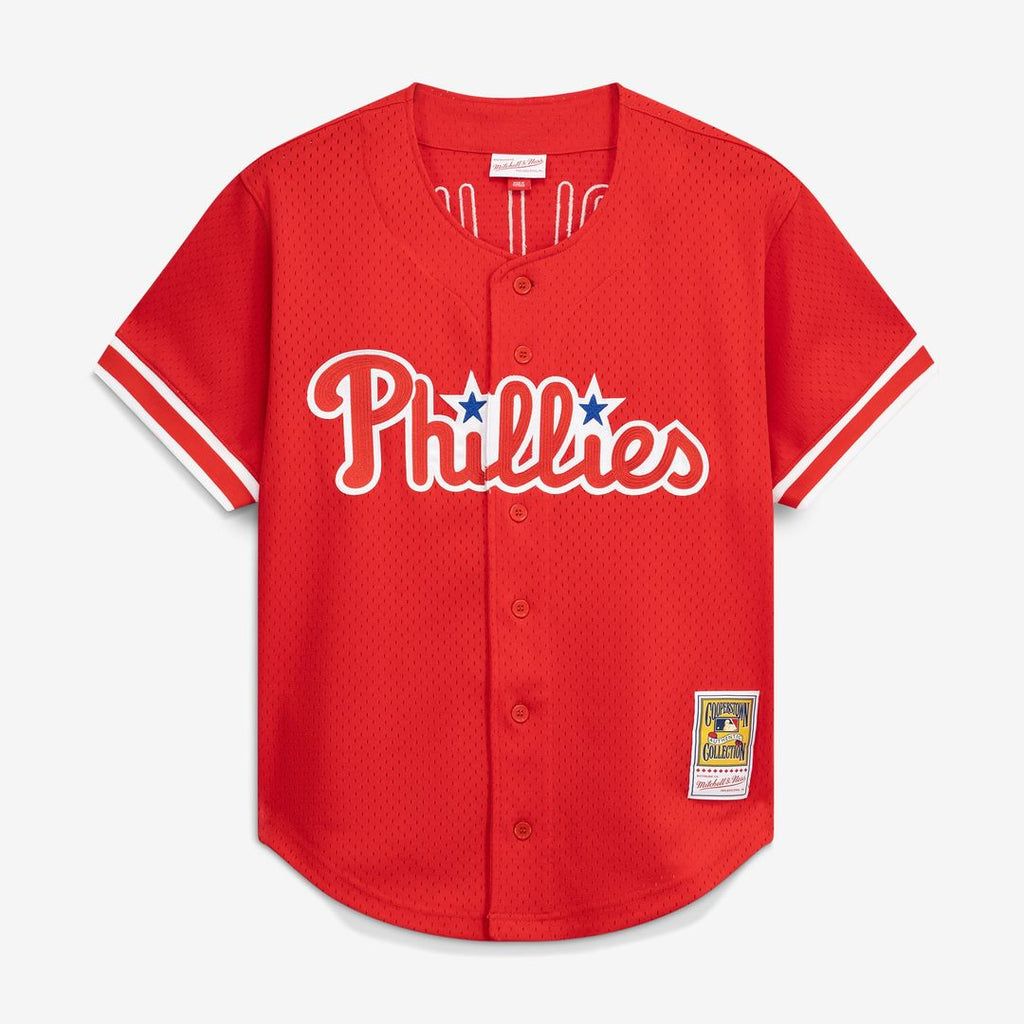 Philadelphia Phillies Mitchell & Ness Jersey Red