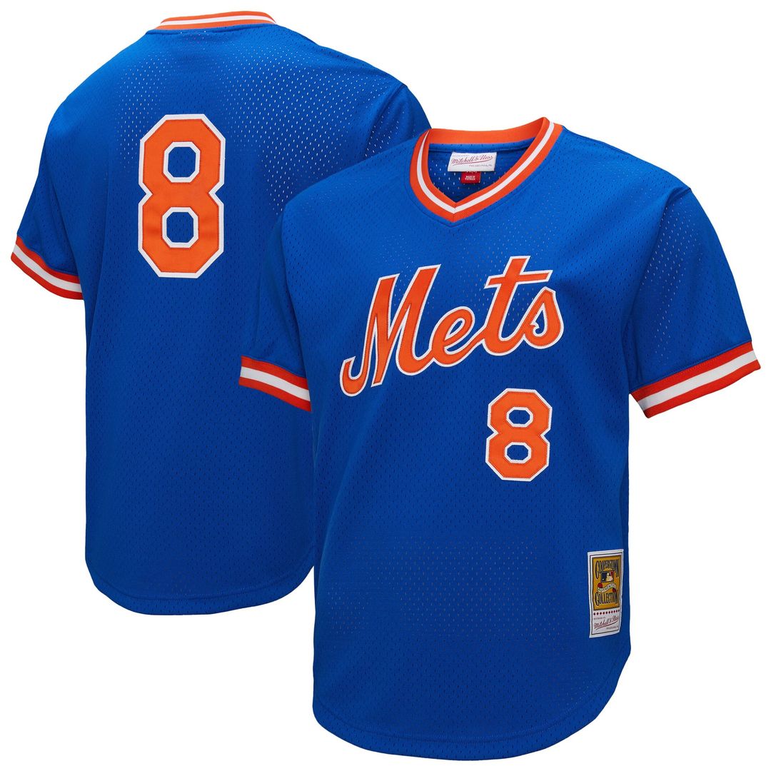 New York Mets Mitchell & Ness Royal MLB baseball jersey
