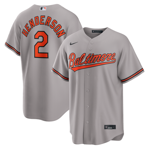 Baltimore Orioles Nike Gray Replica MLB baseball jersey