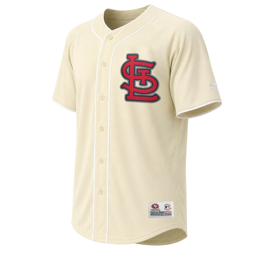 St. Louis Cardinals Stitches Authentic Jersey Cream