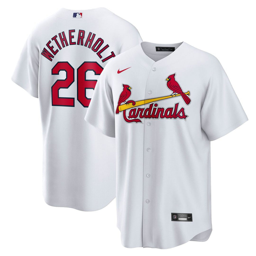 St. Louis Cardinals Nike White Replica MLB baseball jersey