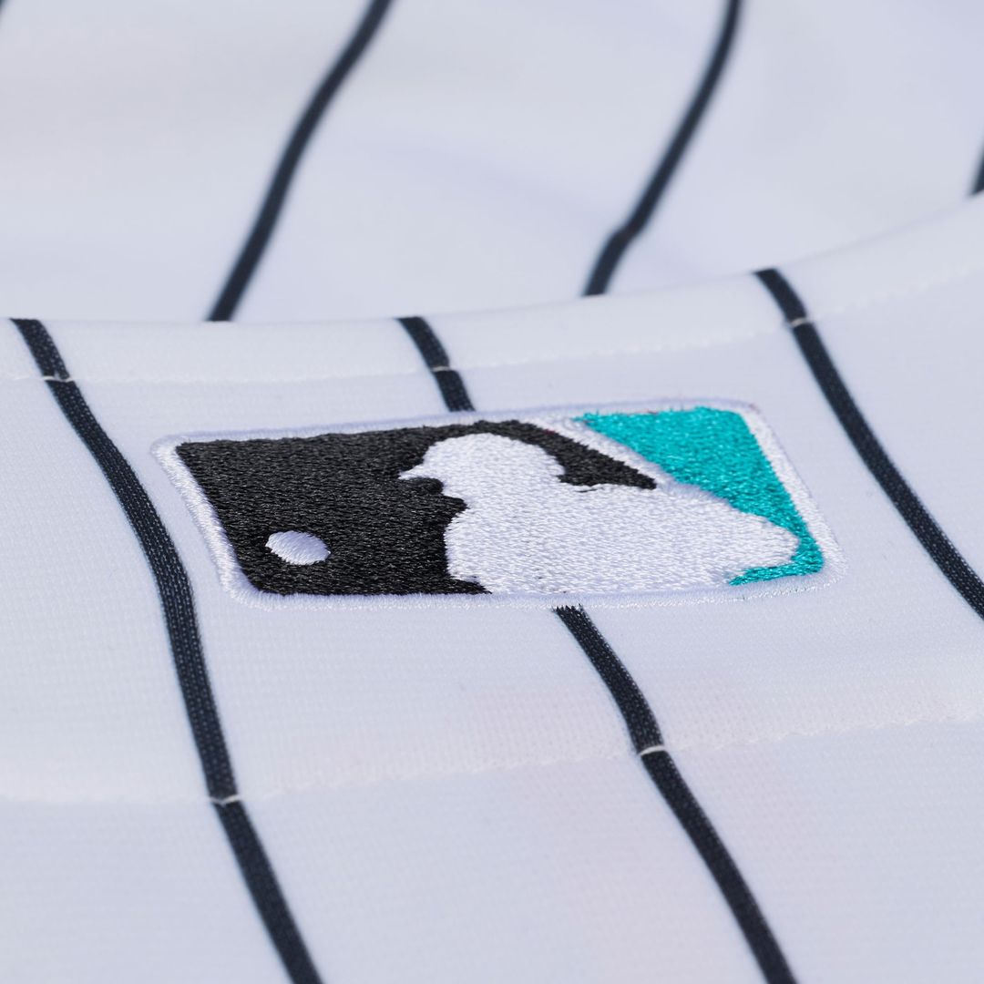 Florida Marlins Mitchell & Ness Authentic Jersey White